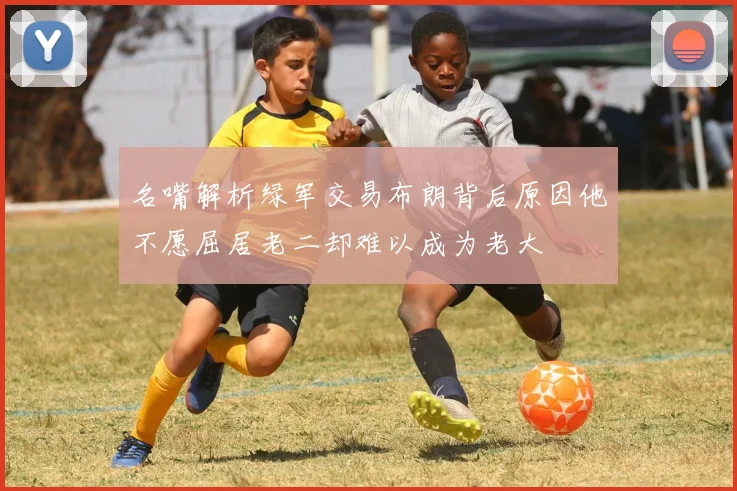 名嘴解析绿军交易布朗背后原因他不愿屈居老二却难以成为老大